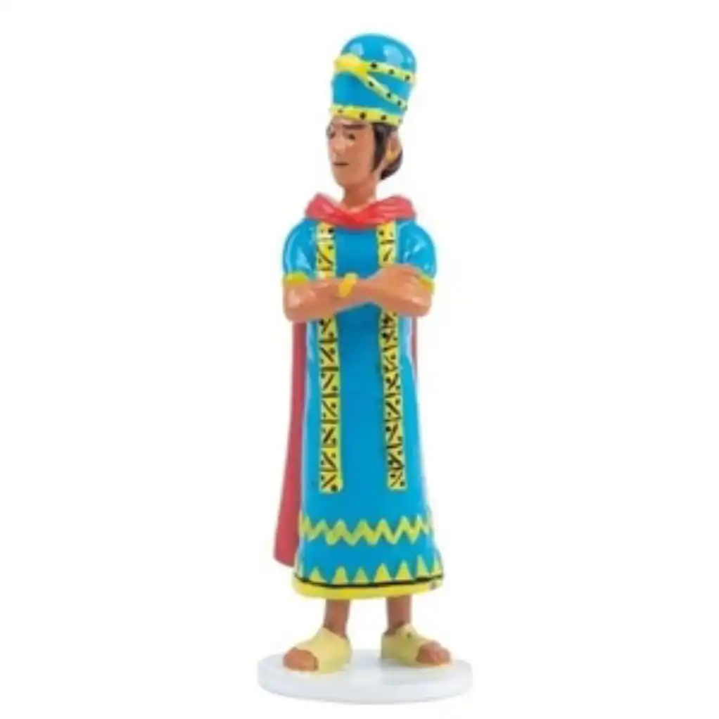 Tintin Figurine métal Carte de voeux Huascar – Image 2