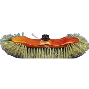 Balai à demi-tête professionnel S55, avec fibres souples
et monture plastique