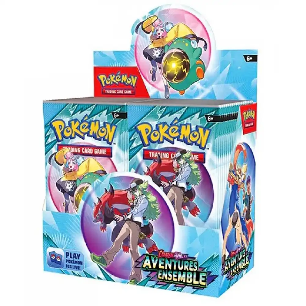 Pokémon EV09 Aventures Ensemble – Display 36 Boosters | Écarlate & Violet | Réf. 100-10298 – Image 2