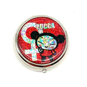 Boîte à pilules Pucca métal – Format rond