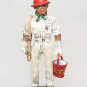 Pompier australien Singapour 1941 – Figurine métal 1/32