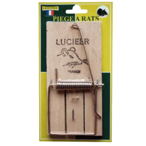 Lucifer Piège À Rat Sur Socle En Bois x1
